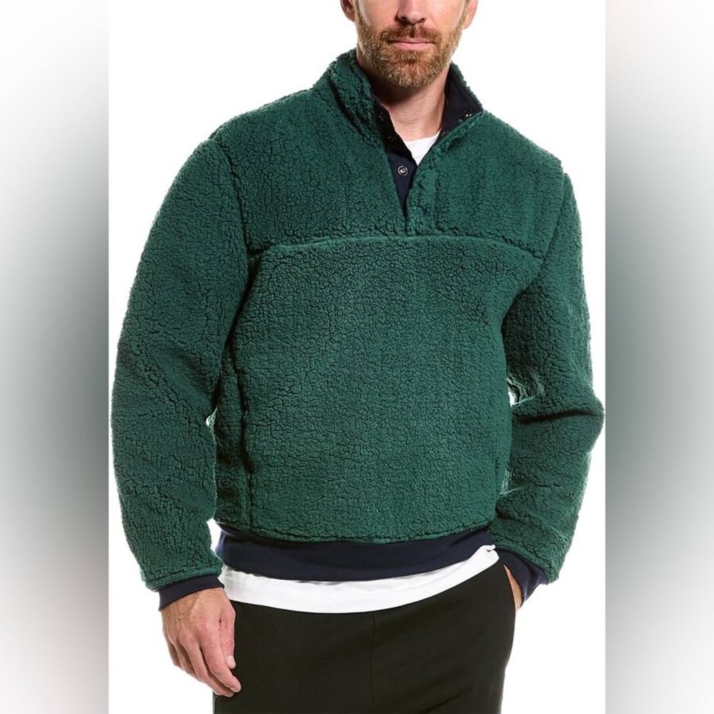M. Singer Faux Sherpa Pullover🖤